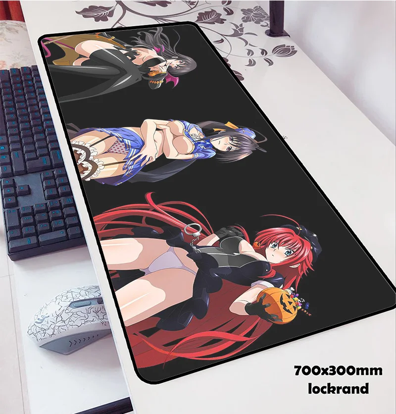 Школьные dxd коврики для мыши 70x30 см Коврик для мыши notbook компьютерный коврик для мыши милый игровой коврик для мыши геймер к клавиатуре коврик для мыши