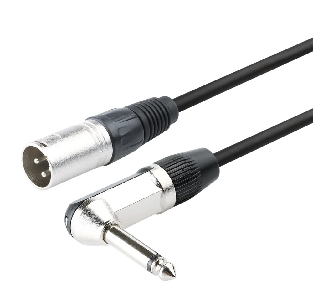 

6.3/6.5/6.35 to male you line Balance the cannon line microphone cable Tuning decca dragon line Connecting line Audio cable