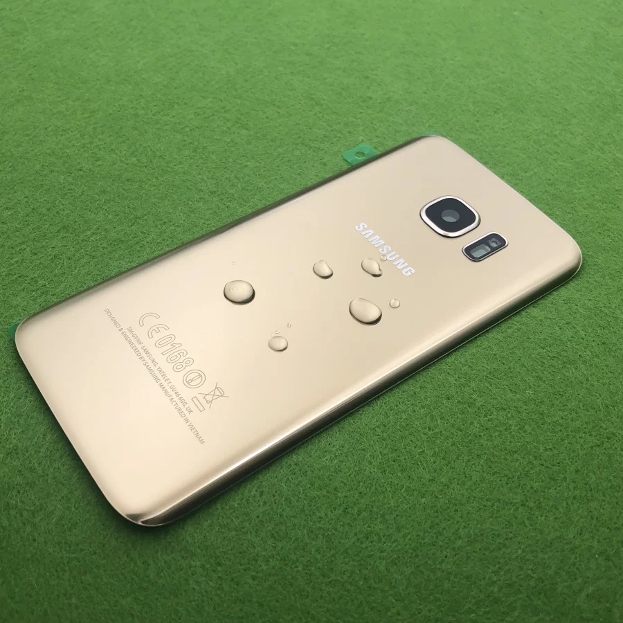 Задняя крышка для батареи стеклянный корпус Samsung GALAXY S7 G930 SM G930F Edge G935F задняя