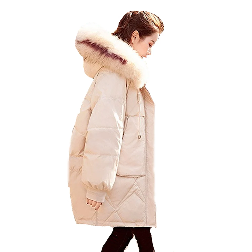 Женская зимняя куртка простая удобная на молнии с длинным рукавом 805/1688