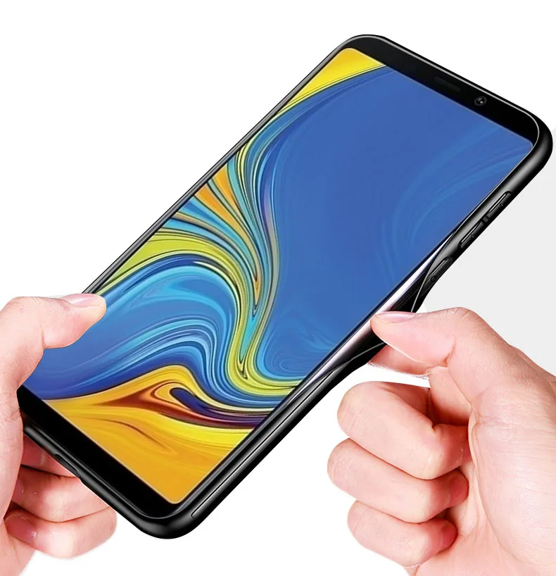 6,3 ''для samsung A9 чехол стекло жесткие телефонные чехлы для samsung Galaxy A9 чехол A 9 9A A9S A920 покрытие из закаленного мягкого бампера