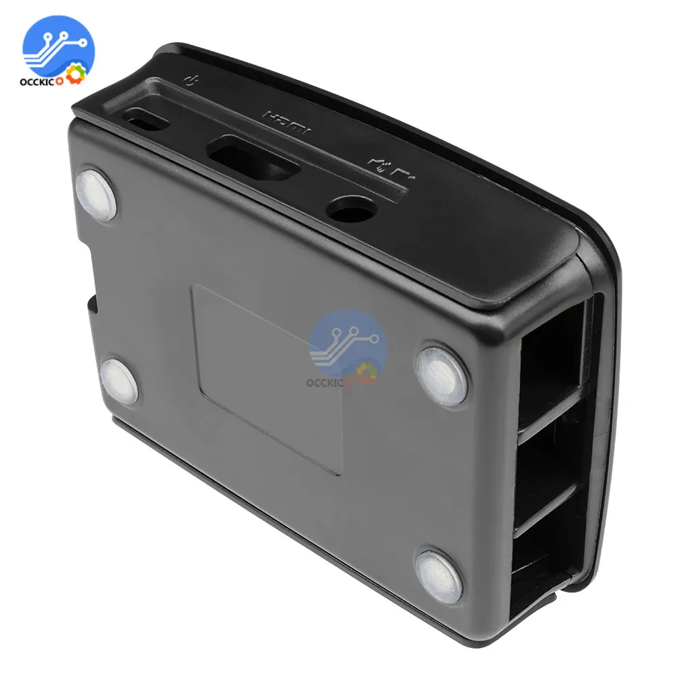 Корпус Корпуса ABS для Raspberry Pi 3 Model B Pi B+ Pi 2 Корпус Корпуса Корпус черный белый защитный чехол