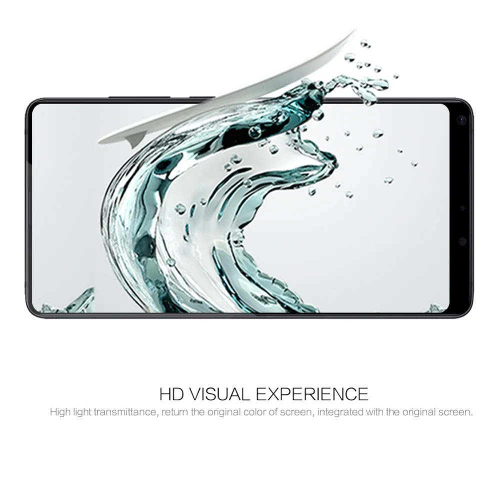 S Для Сяо mi x 2 s CP + Полное покрытие закаленное стекло 9h 5D изогнутые экран протектор