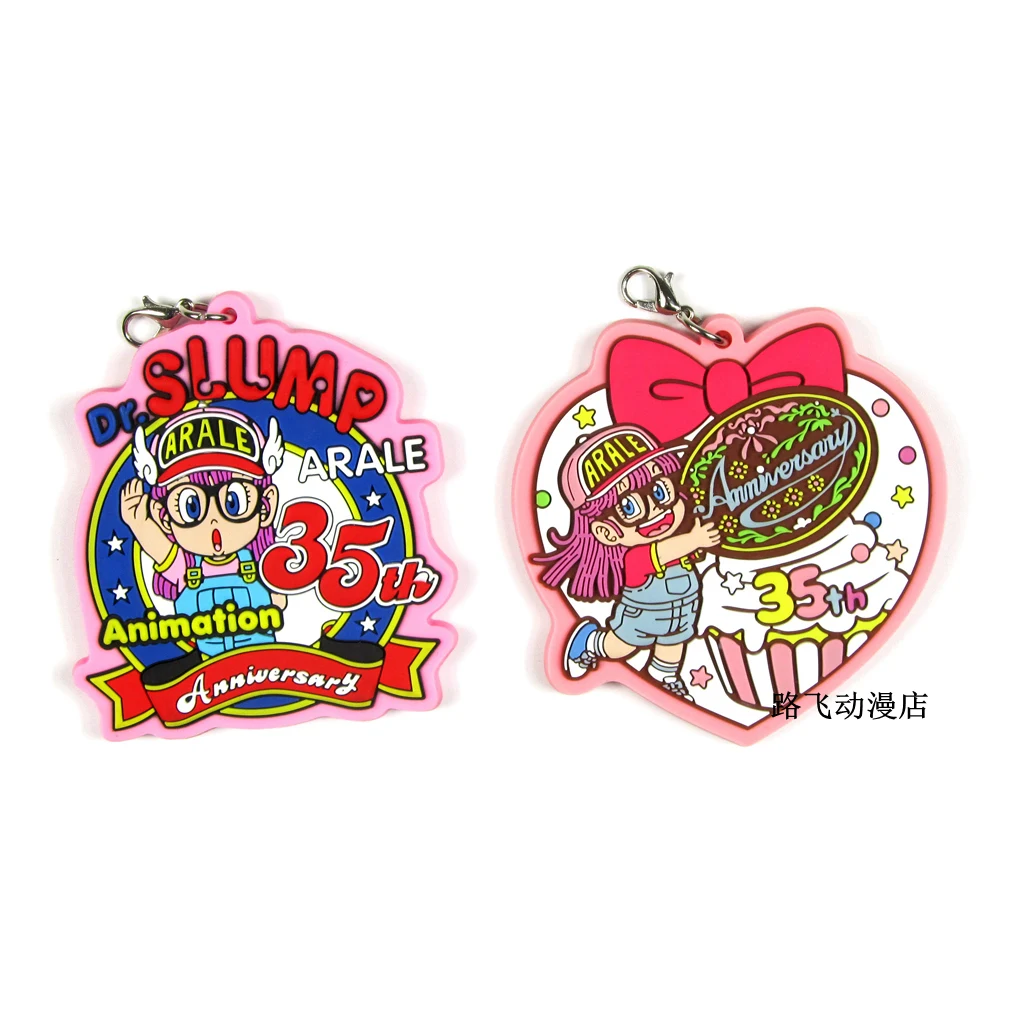 Японская экшн-фигурка Arale IQ школьная сумка для мобильного телефона резиновая