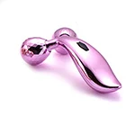 purple 3D Rouleau Masseur 360 Вращение серебро Mince Visage Plein Corps Forme массажер леваж аттракционы для снятия вискозы De массаж Релаксация - Цвет: purple