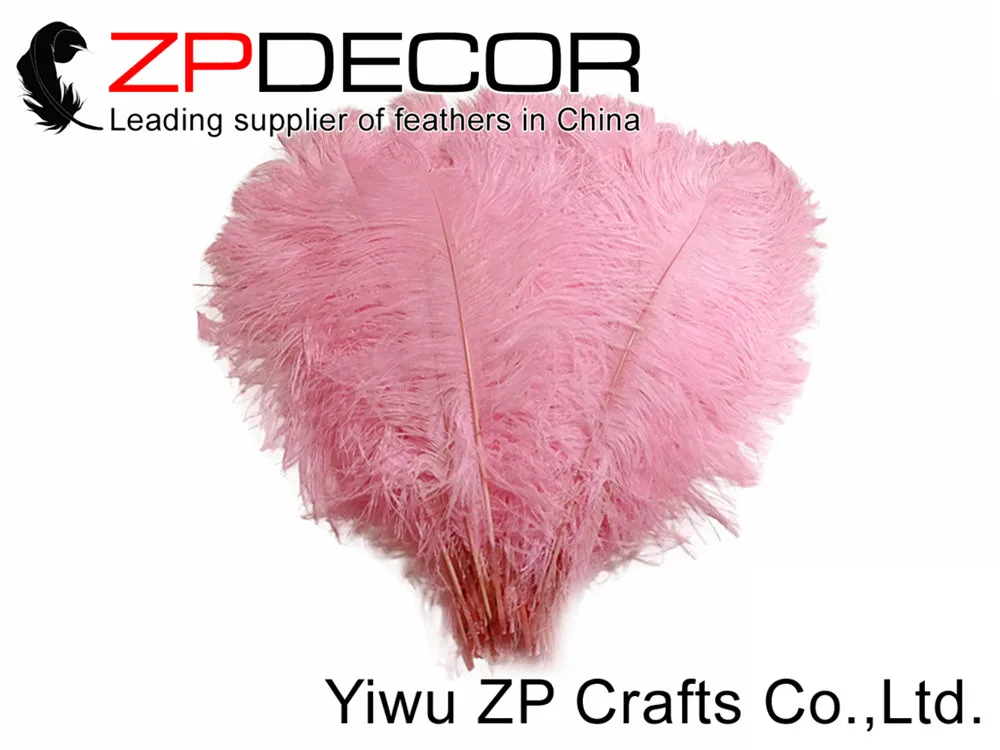ZPDECOR 50 шт 35 40 см (14 16 дюймов) ручной выбор пушистые и гладкие цветные окрашенные