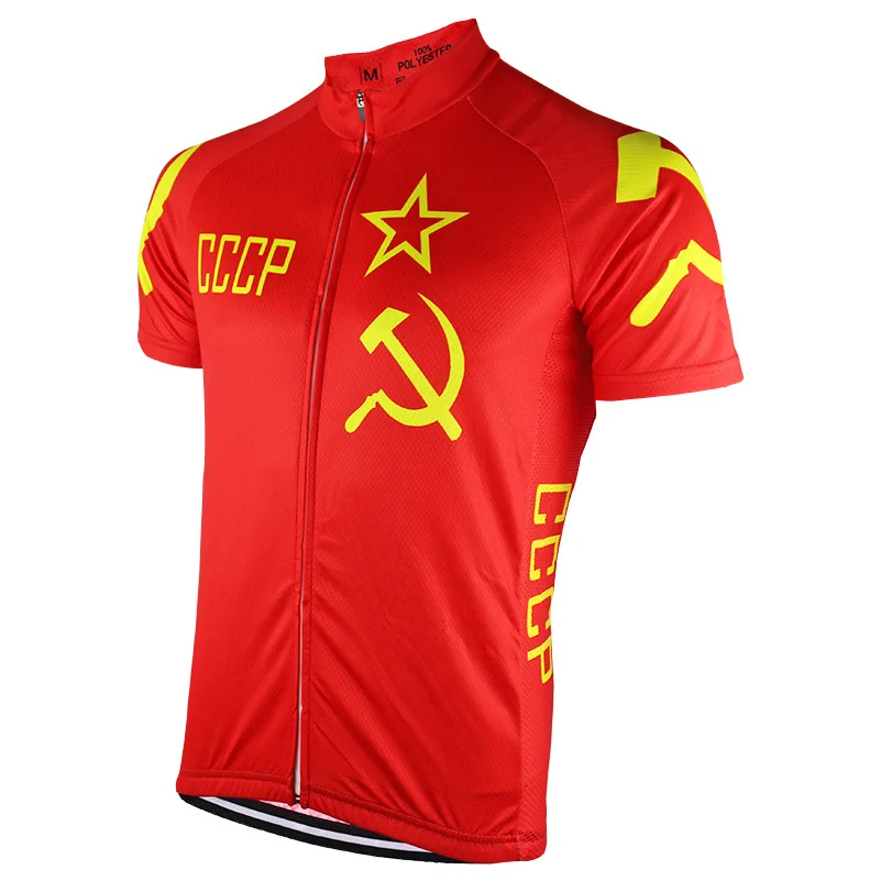 Мужская велосипедная майка HIRBGOD, одежда для велоспорта, CCCP, короткий рукав, Ropa Ciclismo, Ретро стиль, Майо Cyclisme, Классический Топ, одежда для велоспорта, NR236