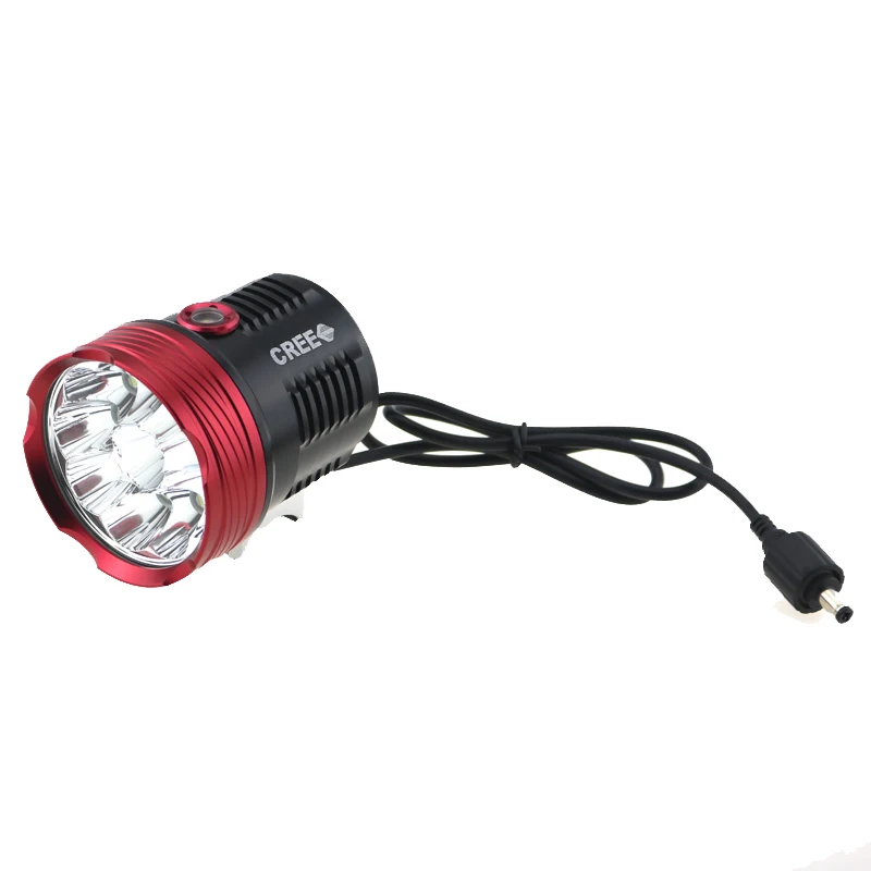 8,4 V 10xcree XM-T6 светодиодный 20000 люмен Велосипеды велосипед свет фар Handlamp с 8800 mah 18650 Батарея пакет Зарядное устройство