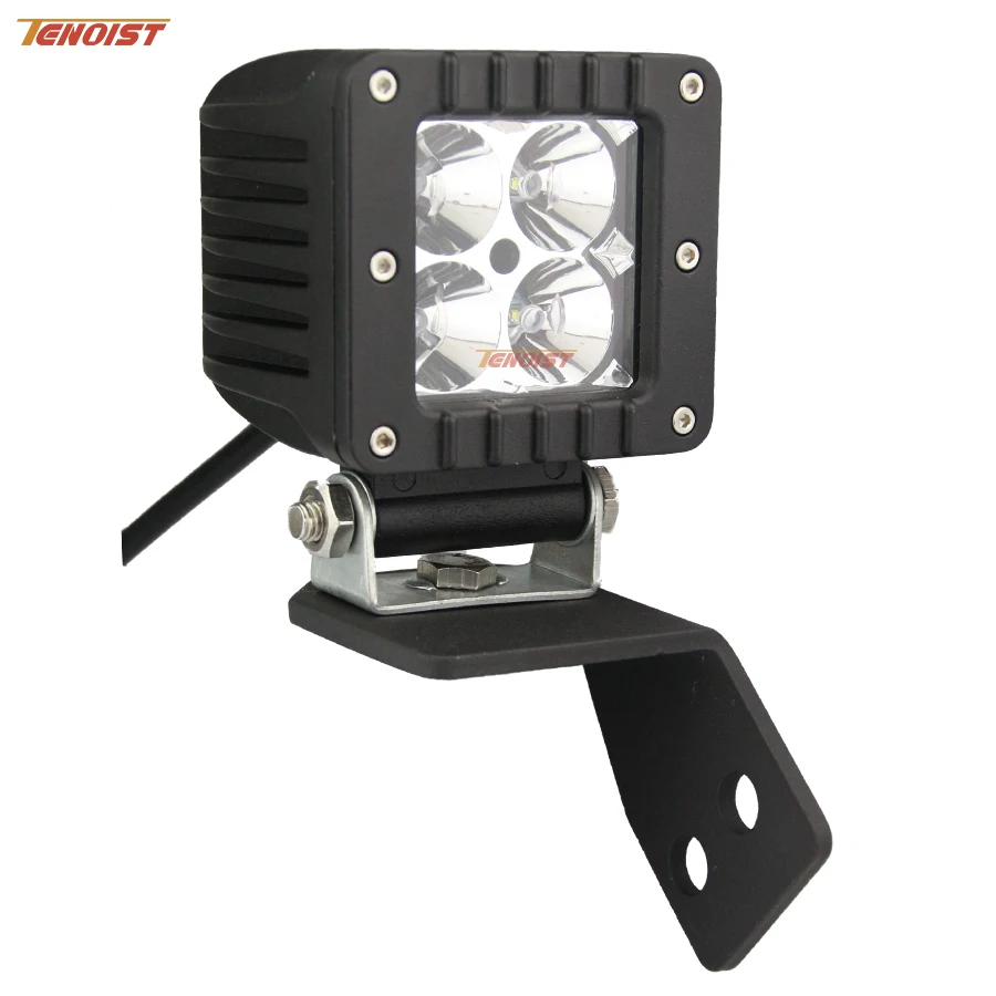 2 шт черный держатель света кронштейн для внедорожника Вранглер JK a столб|brackets for