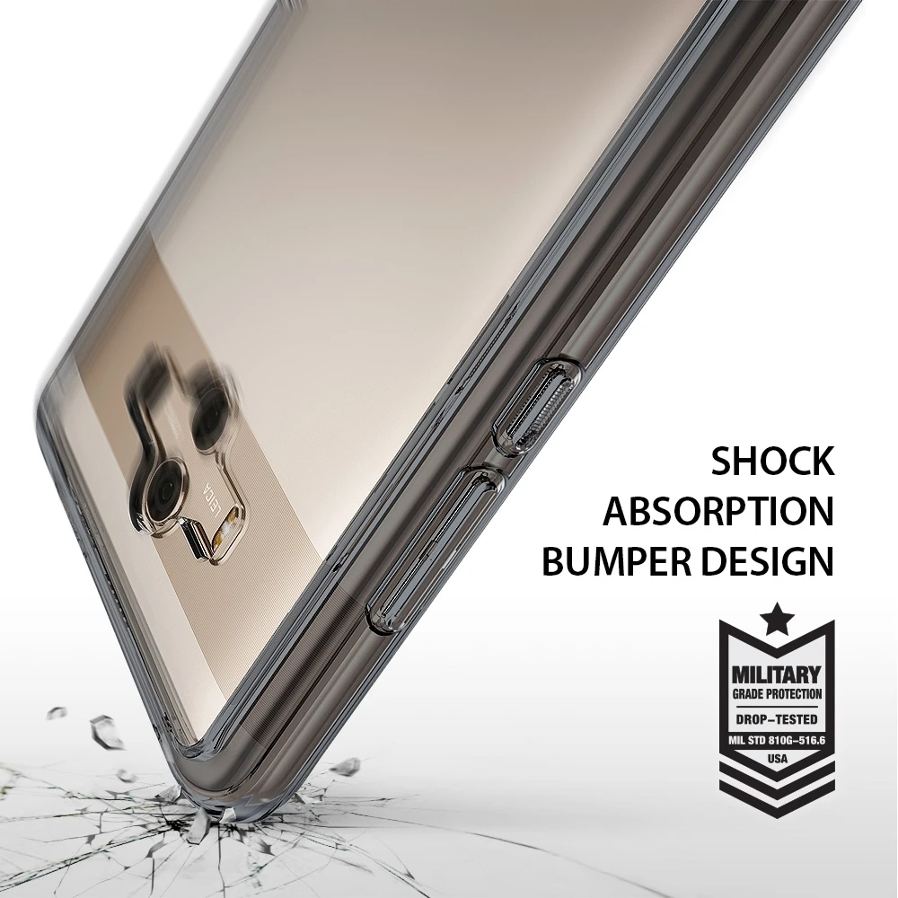Ringke Fusion для huawei mate 10 Чехол прозрачный PC задняя крышка мягкая TPU гибридная рамка