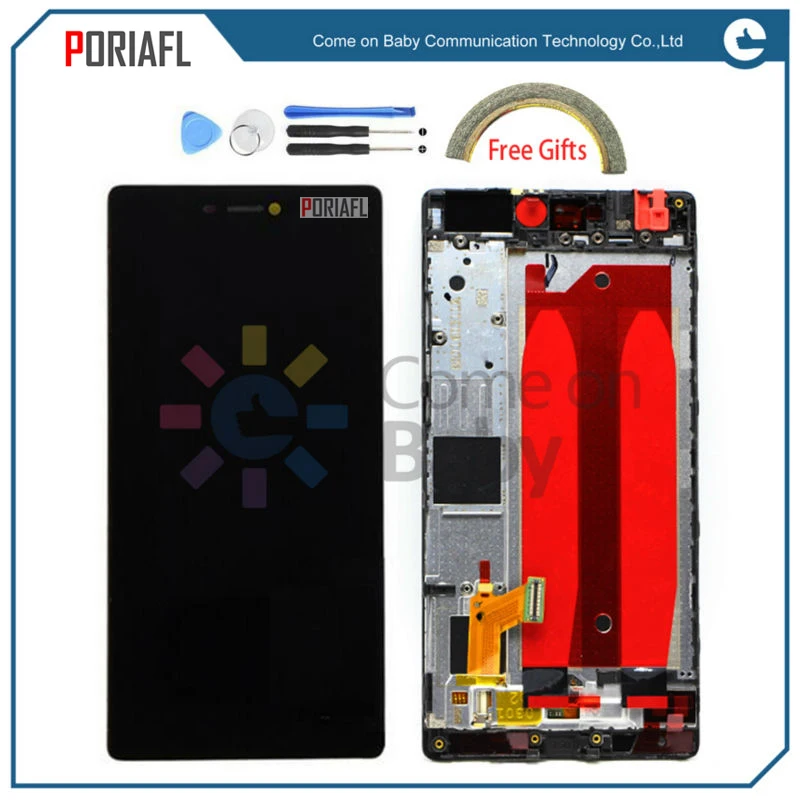 5 2 &quotСменный полноэкранный для Huawei P8 ЖК дисплей + сенсорный дигитайзер рамка в