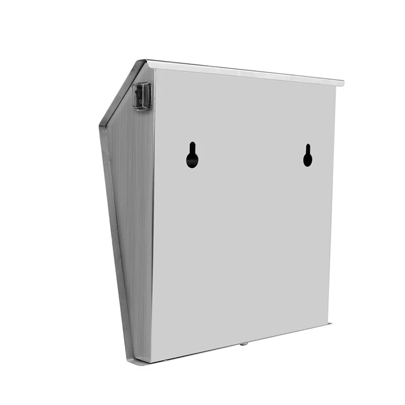 Уличная Светодиодная лампа на солнечной энергии дверная пластина из нержавеющей