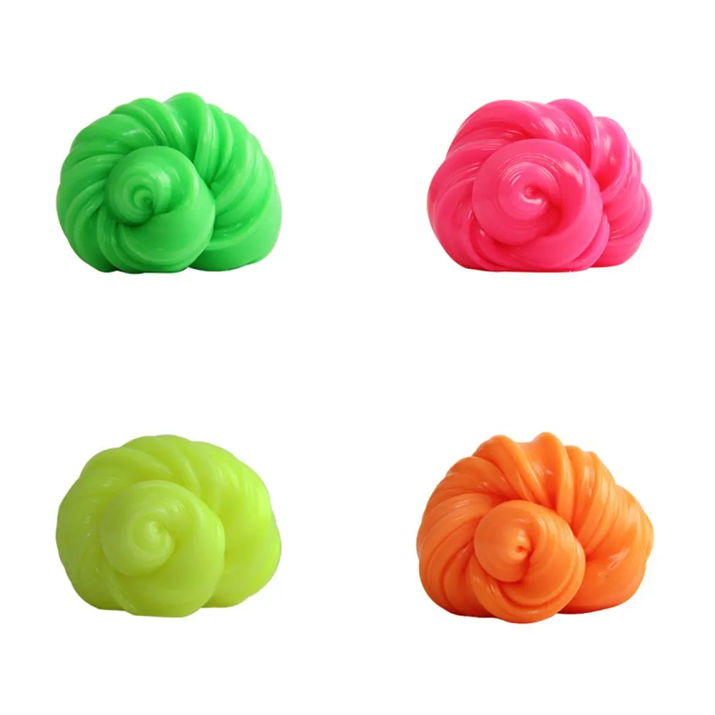 Светящаяся обесцвечивающаяся глина немагнитная цветная грязь новая странная