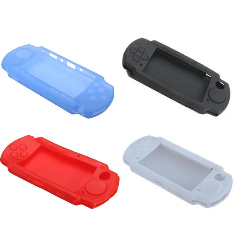 Силиконовый мягкий защитный чехол для консоли Sony PlayStation Portable PSP 2000 3000 2004 2008 3004 3008