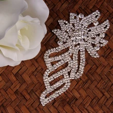 1 шт хрустальные стразы аппликация для платья с головным убором