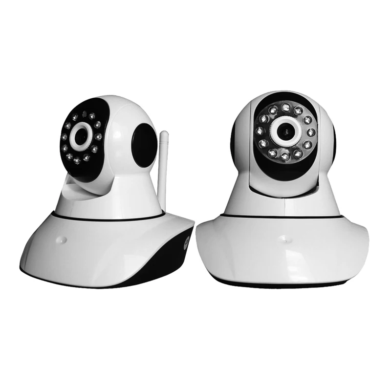 720 P ONVIF Крытый Ipcam HD Беспроводной двусторонняя Аудио Pan/Tilt Ip-камера wi-fi Мини Wi-Fi Один