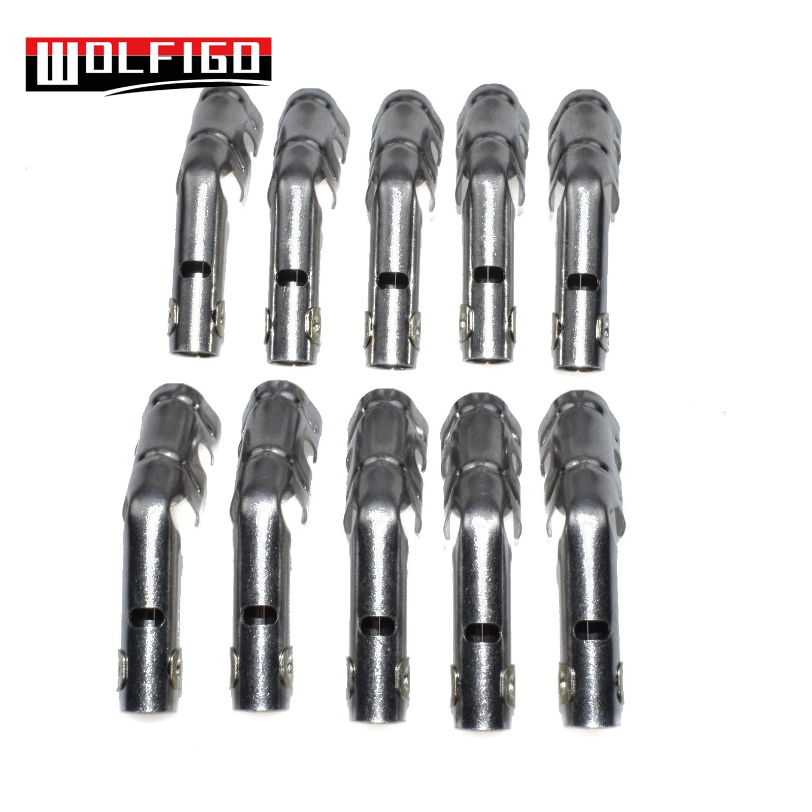 WOLFIGO новый набор из 10 шт. 34605 двухдиапазонных свечей зажигания Проводные клеммы
