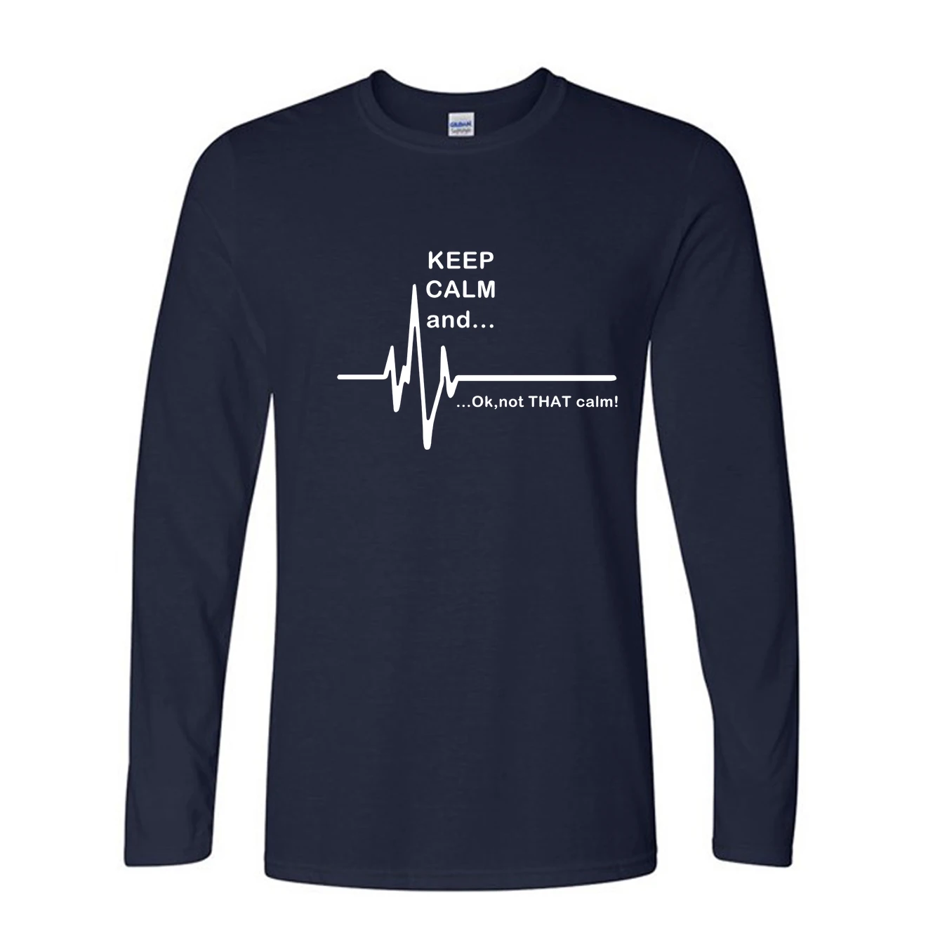 Новинка 2019 модная забавная футболка с надписью Keep Calm and...Not That медсестра сердечным
