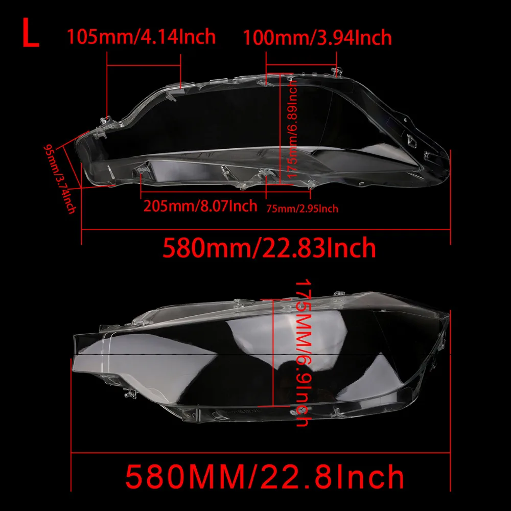 Для BMW F30 F31 F35 расклешенные фар стекло фары крышка 3 серии 328i 320i 320iX 328d 328dX 328iX