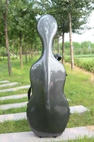 new cello case 44 high strength composite material cello boxbag black color3