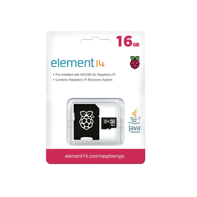 Официальная NOOBS предварительно загруженная карта Micro SD на 16 ГБ для флэш карты