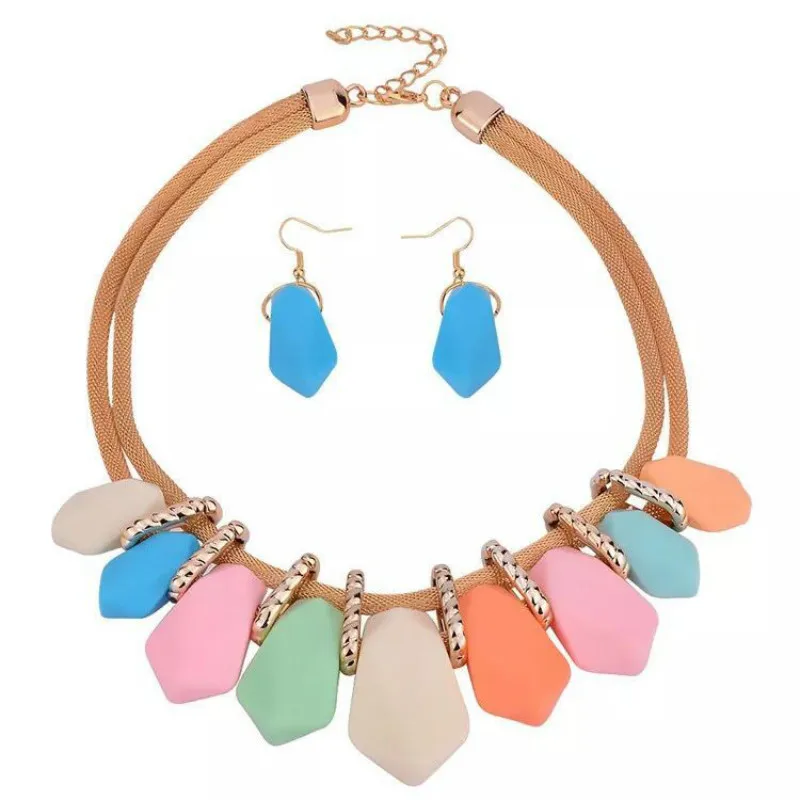 Ожерелье с цепочкой до ключиц дорого и прост в украшении Женская фурнитура