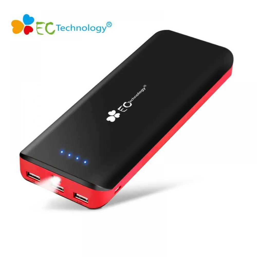 3 USB power Bank Real 16000 mah bank Внешний 18650 аккумулятор портативный мобильный телефон