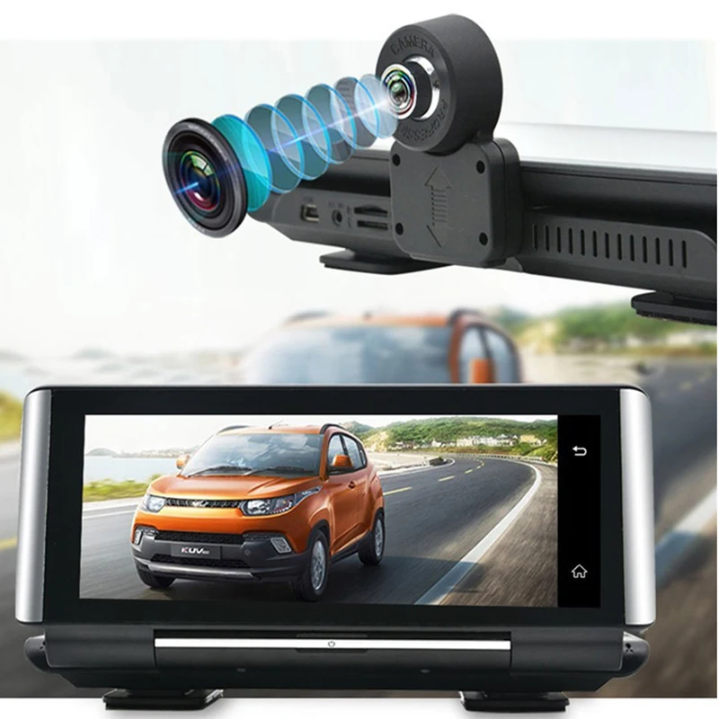 Дропшиппинг Автомобильный видеорегистратор 4G GPS навигационный трекер 7 дюймов