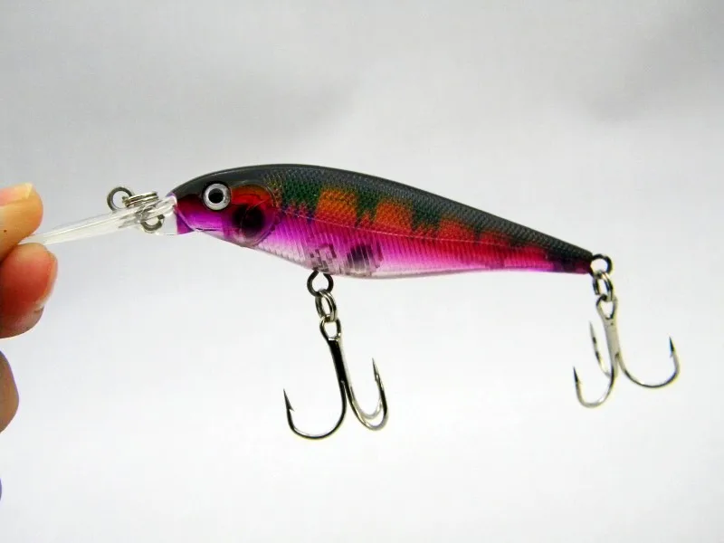 Рыболовная приманка 11CM-10G-6 # крючки Minnow wobbler fish isca искусственные жесткие приманки