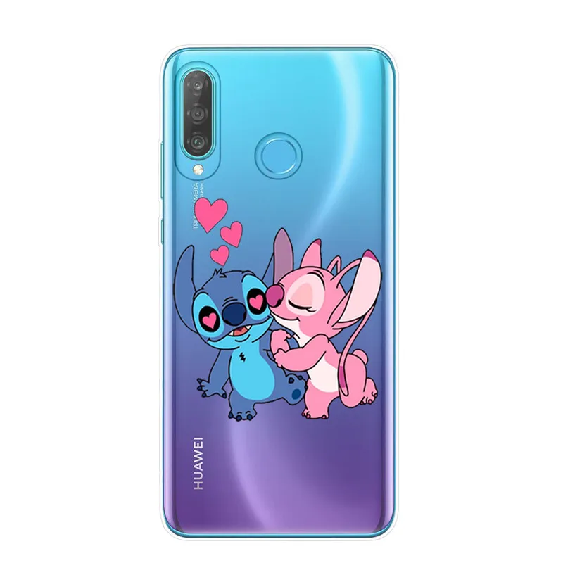 T5975 Мультяшный милый Стич Ститч чехол для телефона huawei P30 P20 Lite Pro P10 P9 P8 Lite Мягкий силиконовый чехол из ТПУ - Цвет: T5975