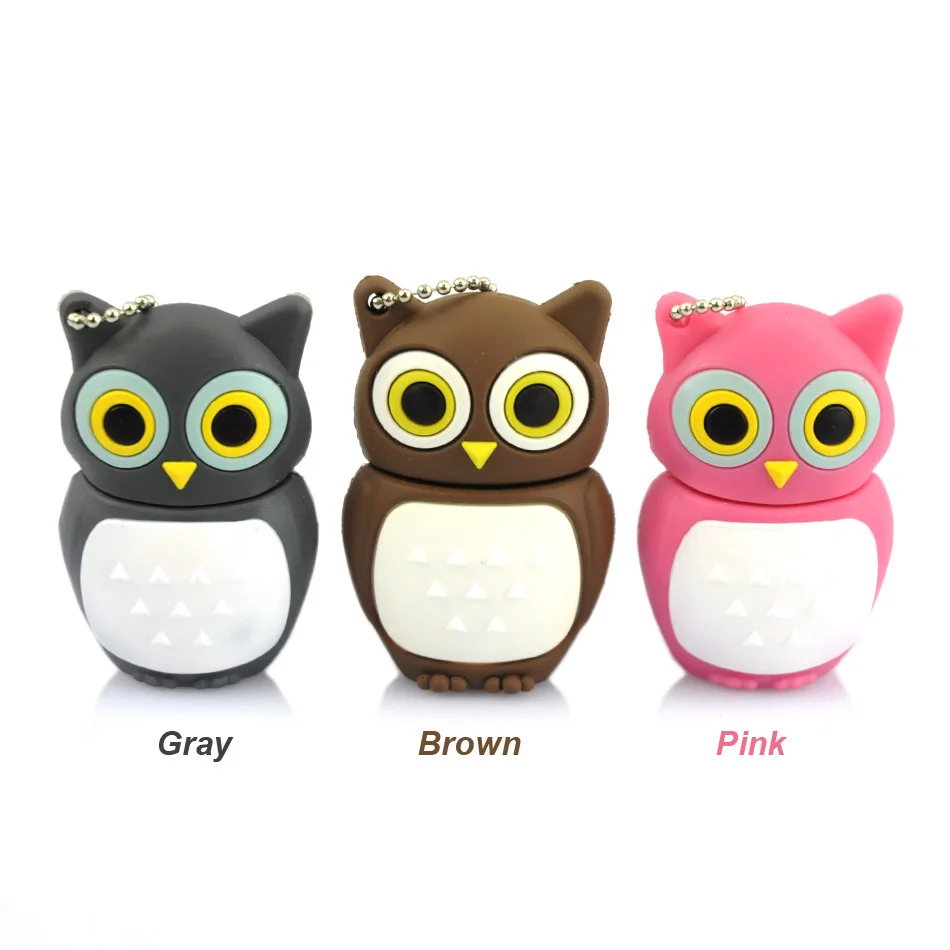 USB флеш накопитель в виде совы 2 0 2/4/8/16/32 ГБ|owl usb|32gb usbflash pen drive |