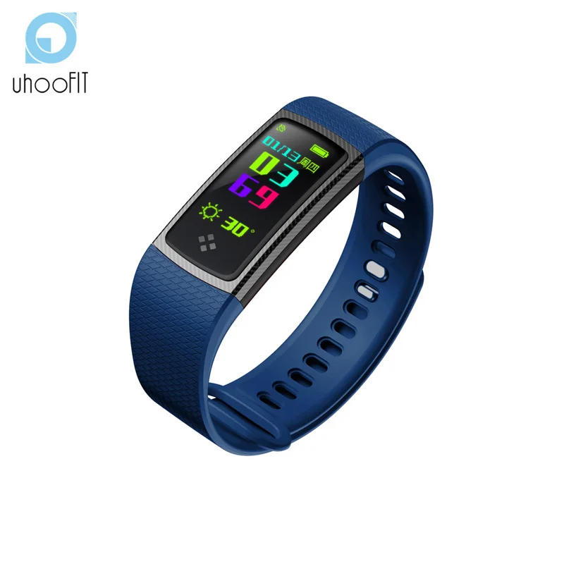 Uhoofit S9 Smart Wristband Color Screen Band Heart Rate Monitor Fitness Bracelet Blood Pressure Oxygen for iOS Android | Электроника