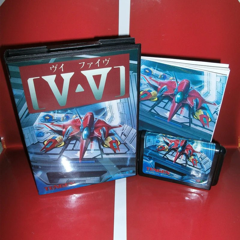 MD games card-V-V или GRIND Stormer Япония чехол с коробкой и руководство для MD MegaDrive Genesis игровая консоль 16 бит MD card