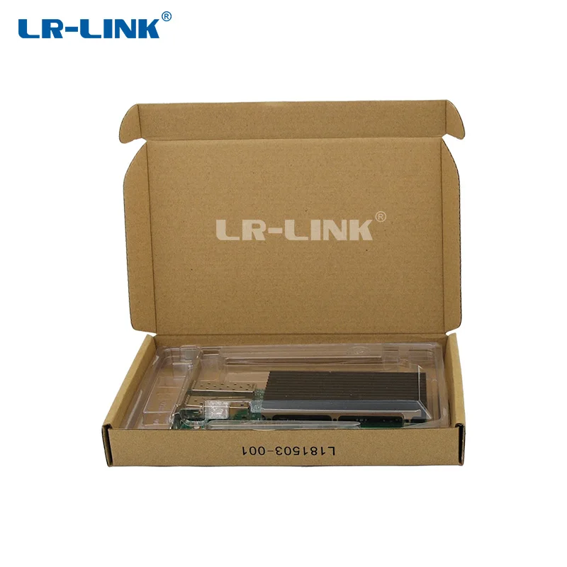 Оптоволоконный адаптер Ethernet LR-LINK 1001PF-2SFP 25 Гб сетевая карта с двумя портами PCI-Express
