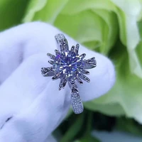 round silver moissanite ring 1 00ct d vvs luxury moissanite weding ring for women