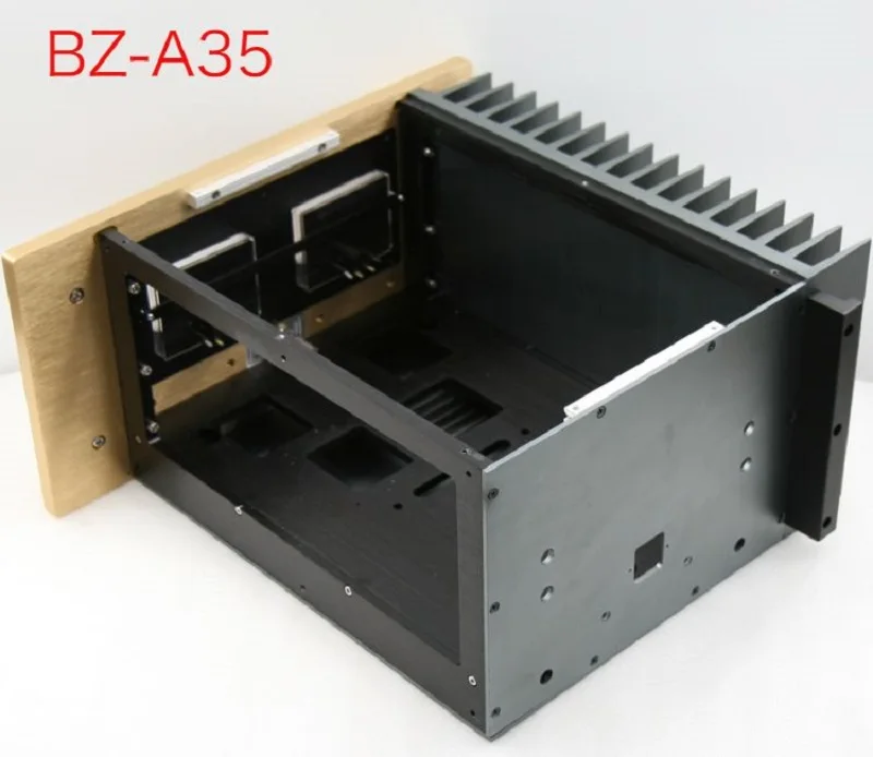 BRZHIFI BZ-A35 алюминиевый чехол с двойным радиатором для усилителя мощности