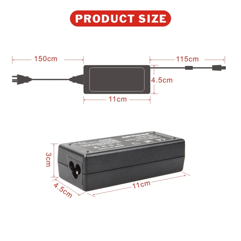 Новый адаптер питания FDBRO для ноутбуков HP адаптеры блок переменного/постоянного