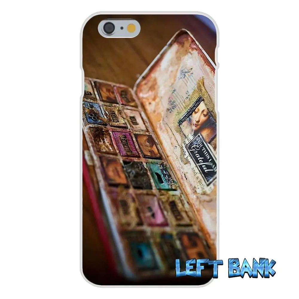 Дизайнерский набор акварельных красок мягкий силиконовый прозрачный чехол из