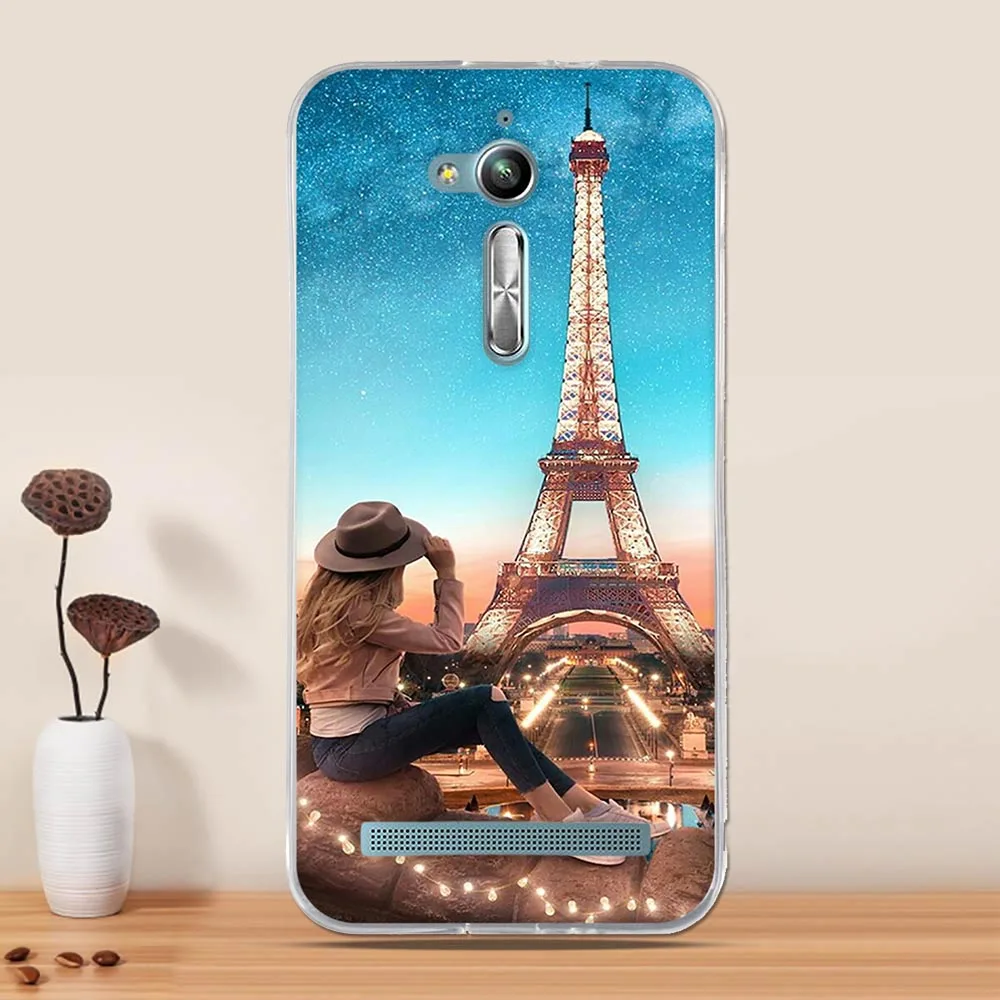 23 Мягкий ТПУ чехол для телефона для Asua Zenfone Go ZB500KL чехол Мягкая задняя крышка чехол для Asus Zenfone Go ZB500KL X00ad Fundas Coque Capa - Цвет: 23