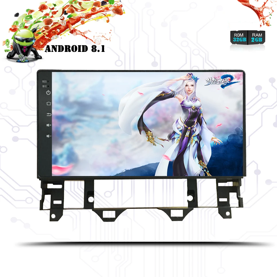 9 &quot2.5D IPS Android 8 1 автомобильный DVD мультимедийный плеер GPS для Mazda 6 2002 2006 2007 2008 2009