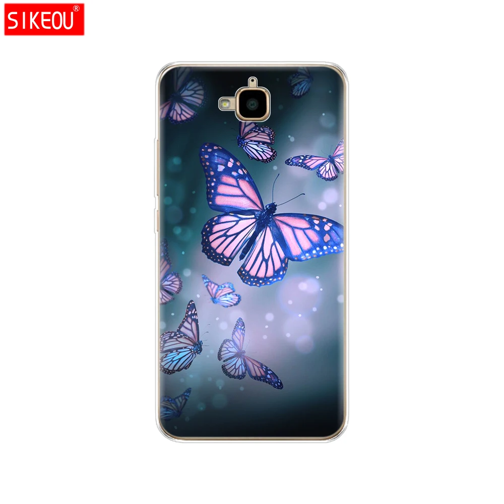 Чехол для huawei Honor 4C Pro, чехол Honor 4C Pro, мягкий силиконовый чехол на заднюю панель для huawei Y6 Pro, чехол TIT-L01 TIT-TL00 телефона - Цвет: 12073