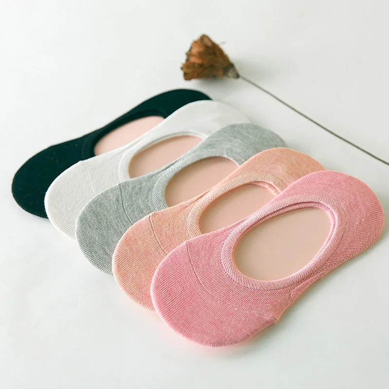 Женские короткие носки тапочки невидимые лодочки женская обувь с низким вырезом