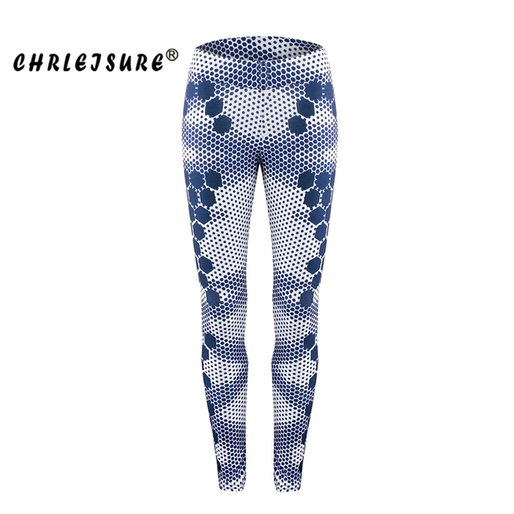 CHRLEISURE, женские леггинсы, с сотовым принтом, для фитнеса, модные, сексуальные, хип-хоп, на Рождество, Jegging, женские, обычные, сплайсинг, леггинсы, пуш-ап