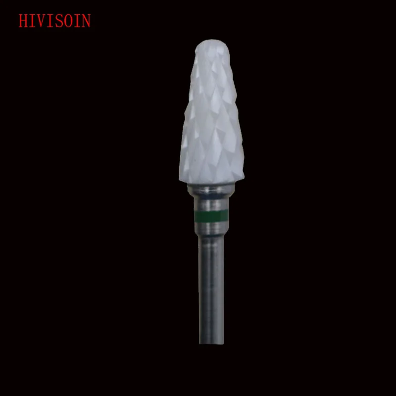 

5 Pcs/Lot White Zirconia Ceramic Dental Lab Burs - Cross cut super fine (0302.060)