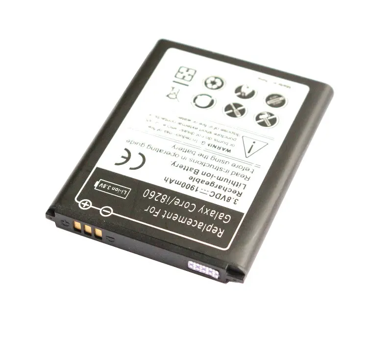 Ciszean 2 шт./лот 1900 мАч B150AE / B150AC Сменный аккумулятор для Samsung Galaxy Core i8260 G3508 G3509 G3502/U i8268