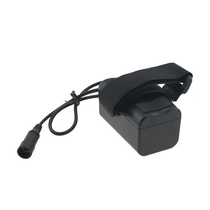 Водонепроницаемый Пластик оболочки Батарея пакет ForLED головной светильник