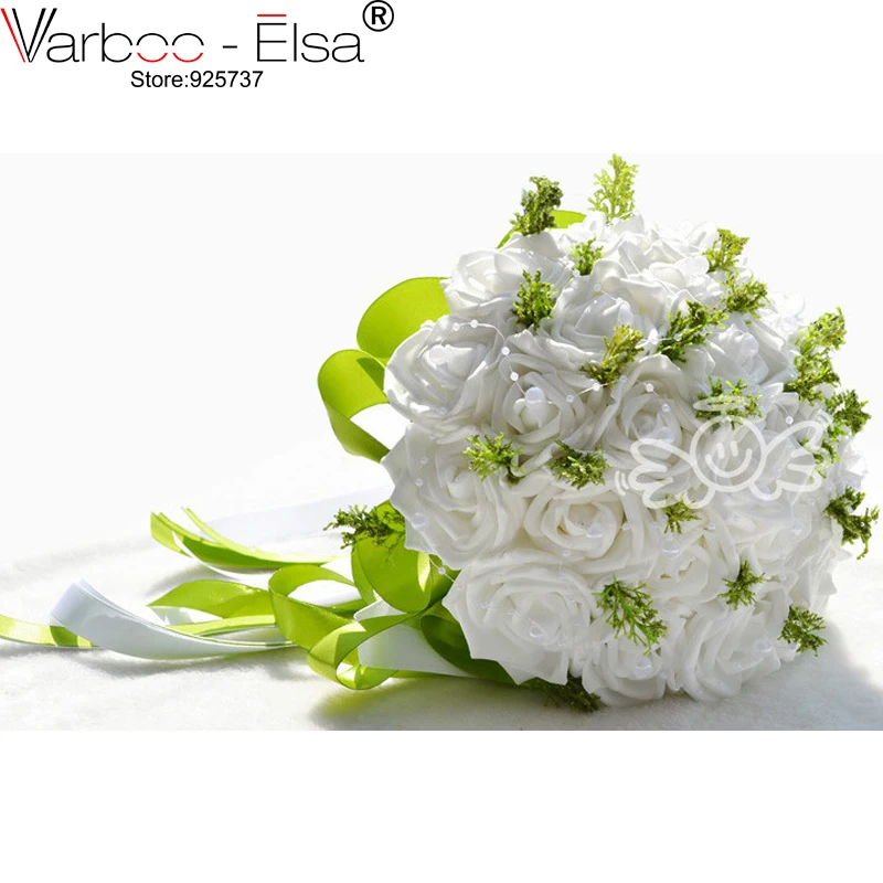 Свадебный букет из роз ручной работы 8 цветов|ramos de novia|wedding flowers bridal bouquetsbridal bouquet |