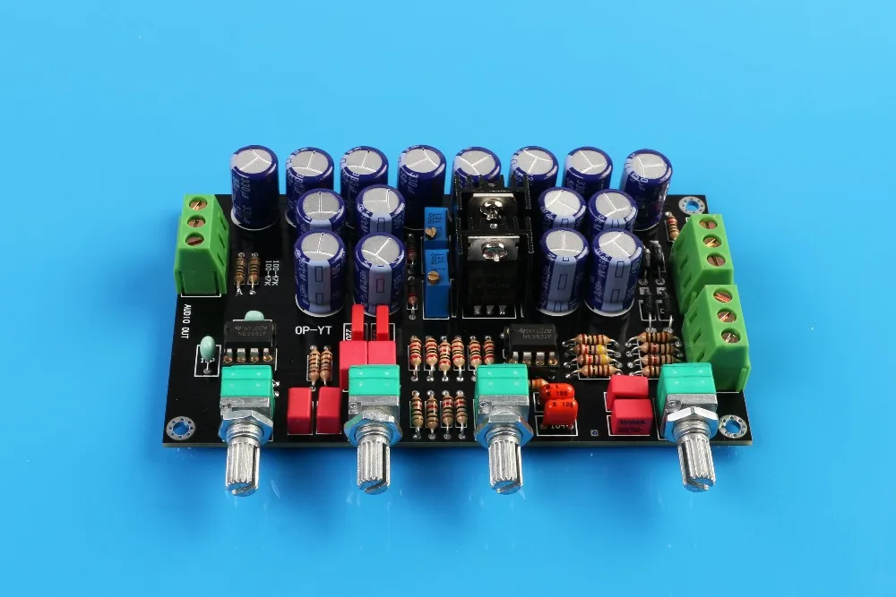 Усилитель предварительного уровня NE5532 HIFI с управлением громкостью|tone board|hifi