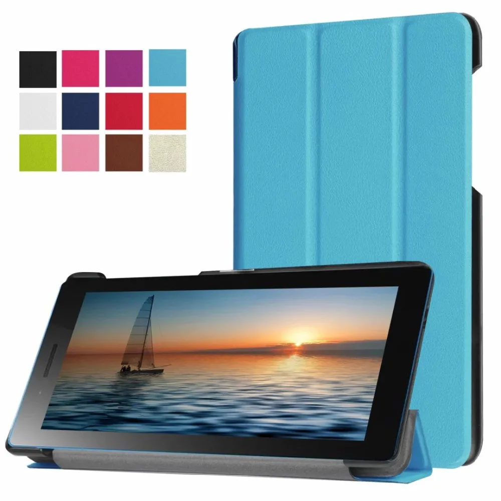 Популярный чехол Pada для lenovo Tab 3 7 дюймов планшета s TB3 710F 710L кожаный с принтом