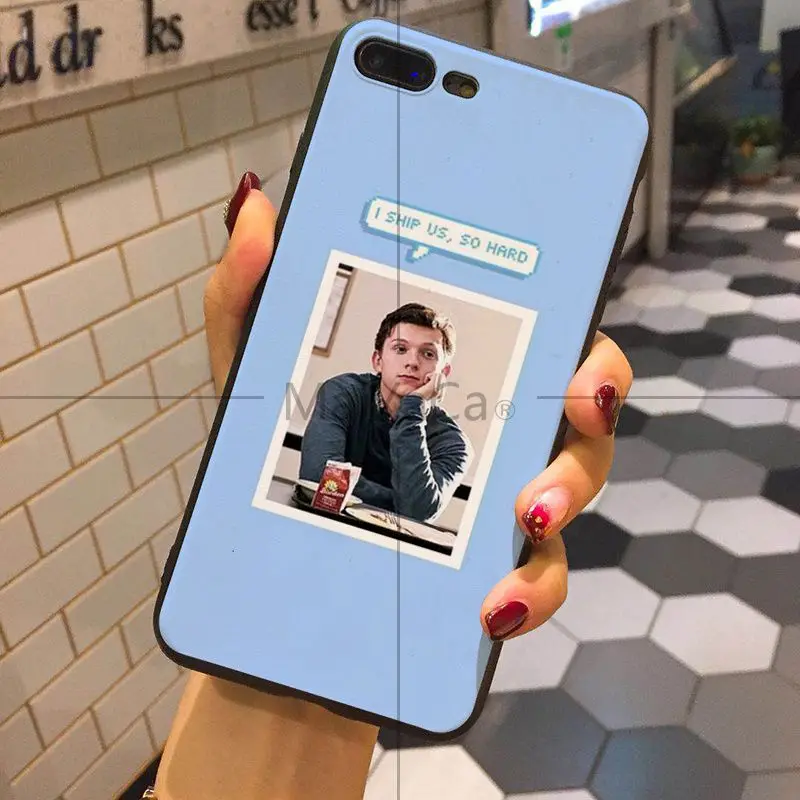 Babaite том Холланд Модный чехол для iphone 8 8plus X 7 7plus 6s plus 6plus XS XR Max|Чехлы-накладки| |